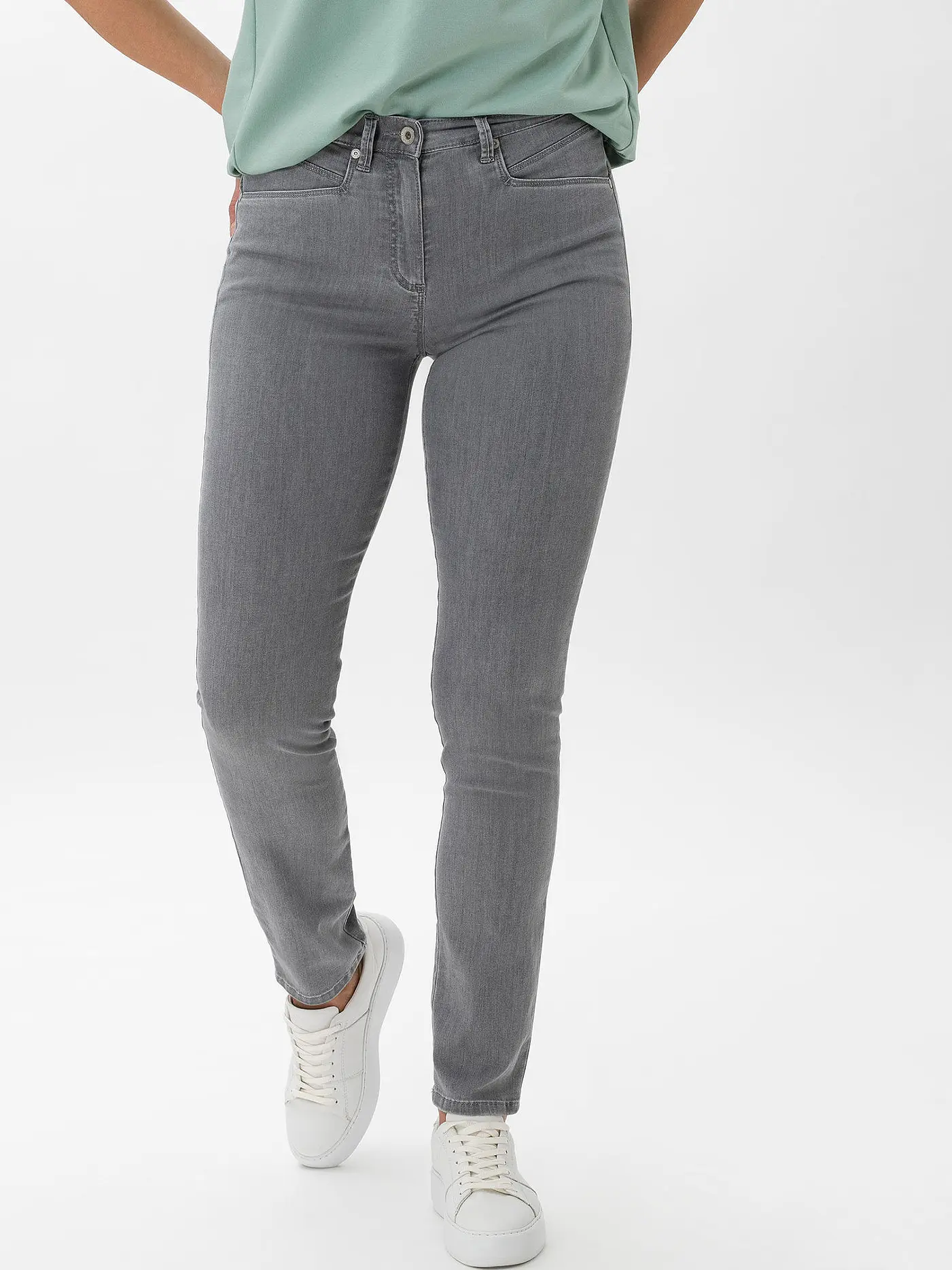 RAPHAELA BY BRAX | Jeans Super Slim Fit LUCA | grau